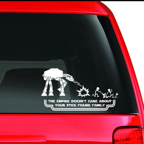 🔹️Disney Star Wars At-At Window Decal/Sticker - Picture 5 of 6
